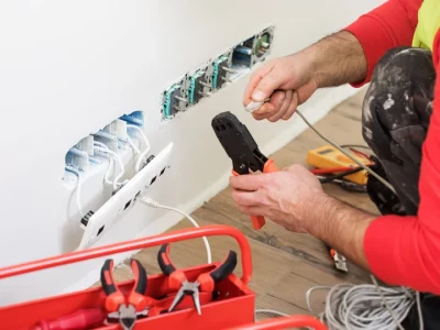 electrician at work